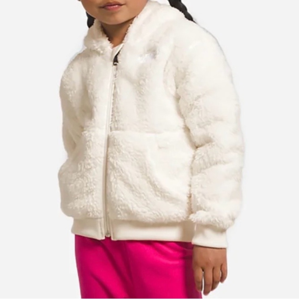 The North Face Suave Oso Hooded Jacket Gardenia White Size 4 New NWT